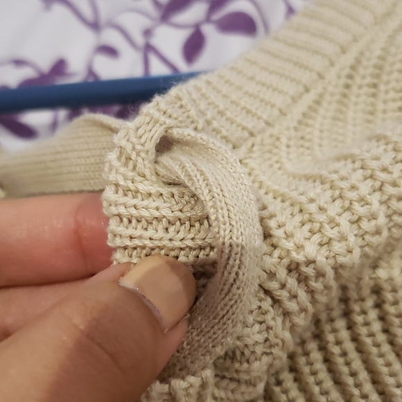 Textured Cream Top - Picture 11 of 16